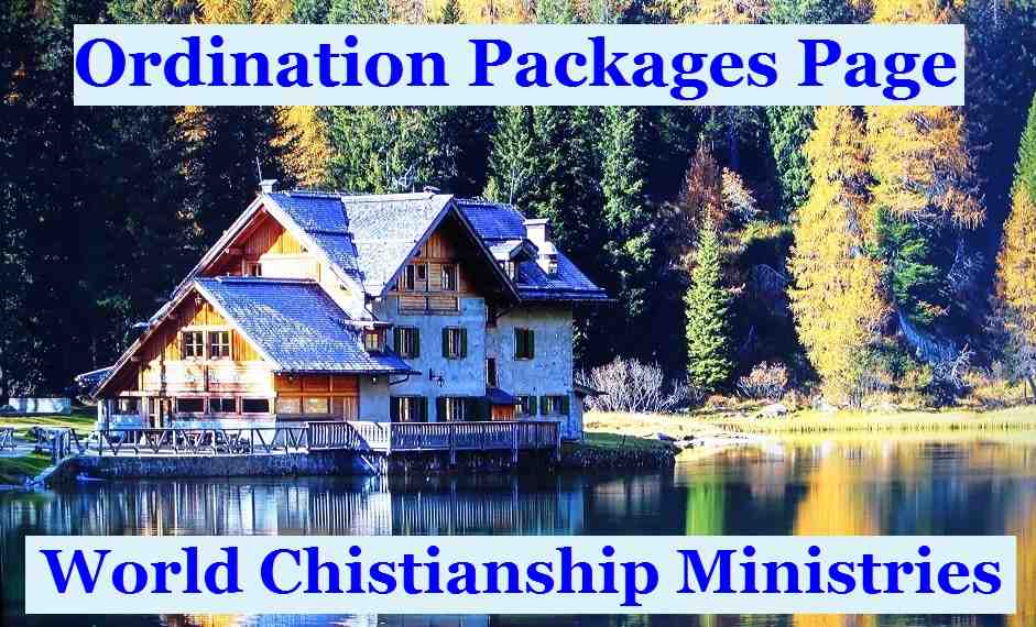 ordination packages page
